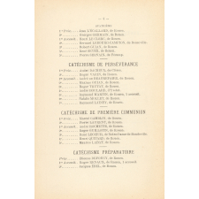 Distribution solennelle des Prix sous la Présidence de Monseigneur A. Baudrillart, Prélat de la Maison du Pape. Recteur de l'Institut Catholique de Paris. Institution Join-Lambert. Le Mardi 13 Juillet 1909.