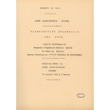 Lycée Alain Fournier Bourges 12 juillet 1951 - Distribution solennelle des prix. 
