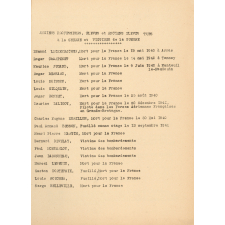 Lycée Alain Fournier Bourges 11 juillet 1952 - Distribution solennelle des prix. 