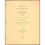 Lycée Alain Fournier Bourges 30 juin 1955 - Distribution solennelle des prix. 
