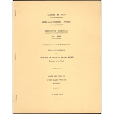Lycée Alain Fournier Bourges 30 juin 1955 - Distribution solennelle des prix.