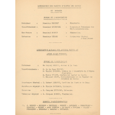 Lycée Alain Fournier Bourges 30 juin 1955 - Distribution solennelle des prix. 