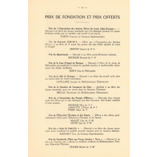 Académie de Paris - Lycée Alain Fournier - Bourges - Distribution des prix le Samedi 30 juin 1956. 