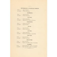 Distribution solennelle des Prix sous la Présidence de Monseigneur A. Baudrillart, Prélat de la Maison du Pape. Recteur de l'Institut Catholique de Paris. Institution Join-Lambert. Le Mardi 13 Juillet 1909.