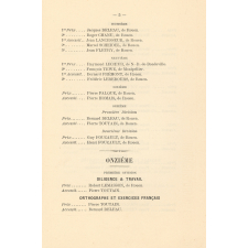 Distribution solennelle des Prix sous la Présidence de Monsieur le Chanoine Vacandard, Aumonier du Lycée Corneille. Institution Join-Lambert. Le Mercredi 13 Juillet 1910.