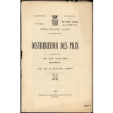 Collège et Ecole Primaire Supérieure de Saint-Pol - Année scolaire 1922-1923 - Distribution des prix le 13 juillet 1923.