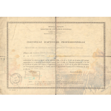 Certificat d'aptitude professionnelle.