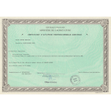 Certificat d'aptitude professionnelle agricole. 