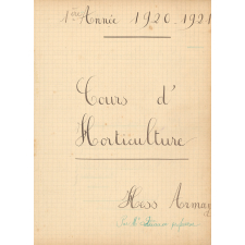 Cours d'horticulture