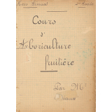 Cours d'arboriculture fruitière