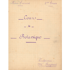 Cours de botanique