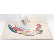 Planche d'anamorphose :  le Chat botté