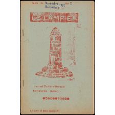 Journal scolaire Freinet. Le lampier. N°2, novembre décembre, 1952.