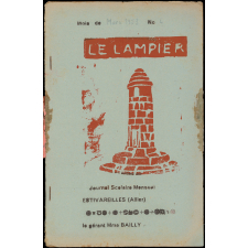 Journal scolaire Freinet. Le lampier. N°4, mars, 1953.