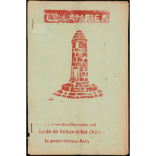Journal scolaire Freinet. Le lampier. N°2, novembre décembre, [1954].