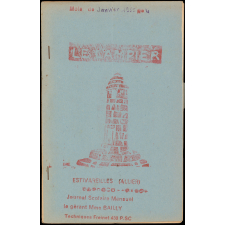 Journal scolaire Freinet. Le lampier. N°4, janvier, 1955.