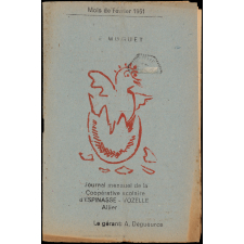Journal scolaire Freinet. Le muguet. Février, 1951.