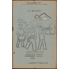 Journal scolaire Freinet. Le muguet. Mars, 1951.