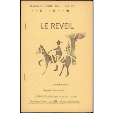 Journal scolaire Freinet. Le réveil. N°5, avril, 1961.