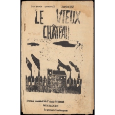 Journal scolaire Freinet. Le vieux château. N°2, janvier, 1947.
