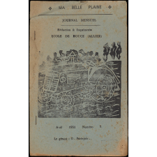 Journal scolaire Freinet. Ma belle plaine. N°7, avril, 1951.