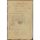 Journal scolaire Freinet. Ma belle plaine. N°1, septembre octobre, 1953.