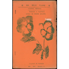 Journal scolaire Freinet. Ma belle plaine. N°8, mai, 1954.