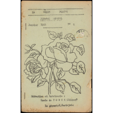 Journal scolaire Freinet. Ma belle plaine. N°4, janvier, 1955.