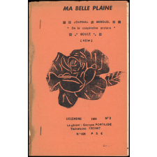 Journal scolaire Freinet. Ma belle plaine. N°3, décembre, 1956.