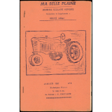 Journal scolaire Freinet. Ma belle plaine. N°4, janvier, 1957.