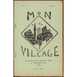 Journal scolaire Freinet. Mon village. N°4, janvier, 1955.