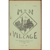 Journal scolaire Freinet. Mon village. N°5, février, 1955.