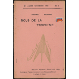 Journal scolaire Freinet. Nous de la troisième. N°7, novembre, 1950.