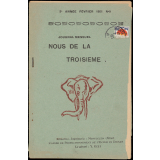 Journal scolaire Freinet. Nous de la troisième. N°9, février, 1951.