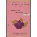 Journal scolaire Freinet. Nous de la troisième. N°20, 1951-1952.