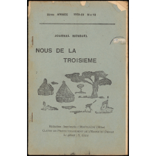 Journal scolaire Freinet. Nous de la troisième. N°13, 1950-1951.