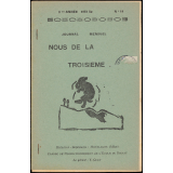 Journal scolaire Freinet. Nous de la troisième. N°14, 1951-1952.