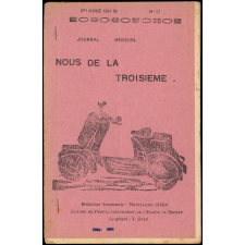 Journal scolaire Freinet. Nous de la troisième. N°17, 1951-1952.