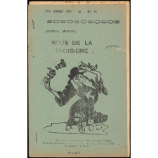 Journal scolaire Freinet. Nous de la troisième. N°19, 1951-1952.
