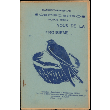 Journal scolaire Freinet. Nous de la troisième. N°31, février, 1954.