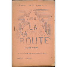 Journal scolaire Freinet. Sur la route. N°12, octobre, 1950.