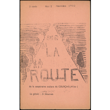 Journal scolaire Freinet. Sur la route. N°2, novembre, 1950.