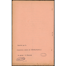 Journal scolaire Freinet. Sur la route. N°6, mars avril, 1951.