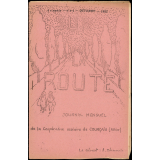 Journal scolaire Freinet. Sur la route. N°1, octobre, 1952.