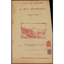 Journal scolaire Freinet. Le petit Champsaurin. N°2, novembre, 1950.