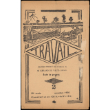 Journal scolaire Freinet. Travail. N°2, novembre, 1950.