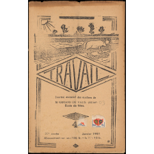 Journal scolaire Freinet. Travail. N°4, janvier, 1951.