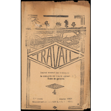 Journal scolaire Freinet. Travail. N°4, janvier, 1951.