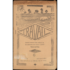 Journal scolaire Freinet. Travail. N°6, mars avril, 1951.