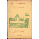 Journal scolaire Freinet. Le petit Champsaurin. Juin juillet, 1951.